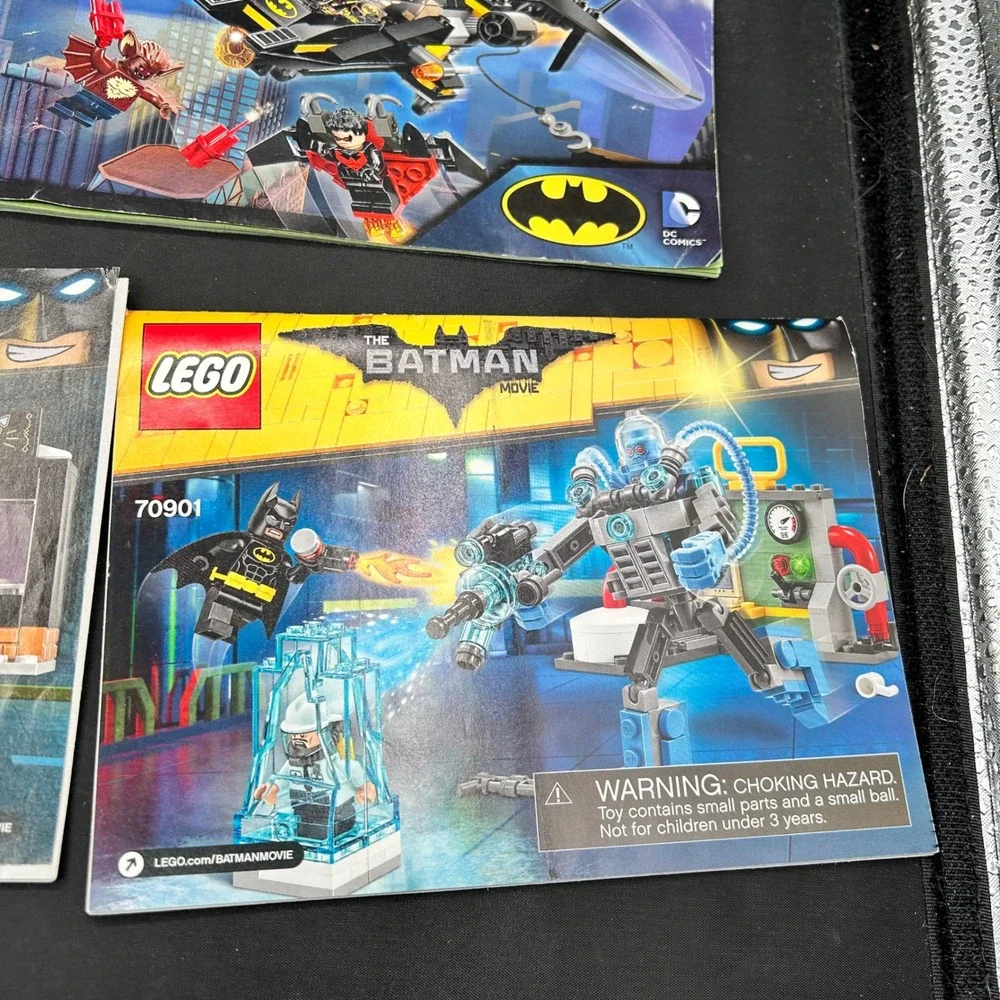 LEGO Batman DC Comics‎ Super Heroes Movie Lot of 7 Building Instruction Manuals